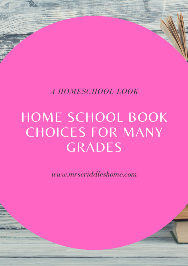 Home School Book Choices For Many Grades